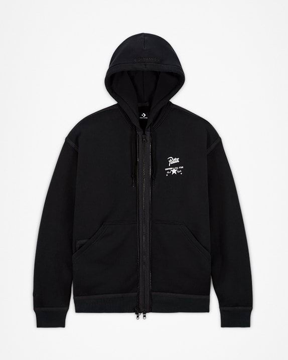 Converse x Patta Four-Leaf Clover Utility Fleece Hoodie