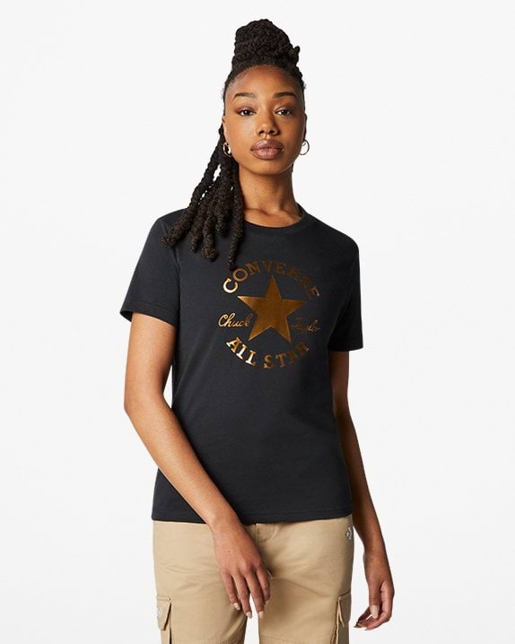 Metallic Chuck Taylor Patch Classic Fit T-Shirt