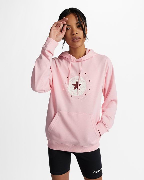 Radiating Love Graphic Pullover Hoodie