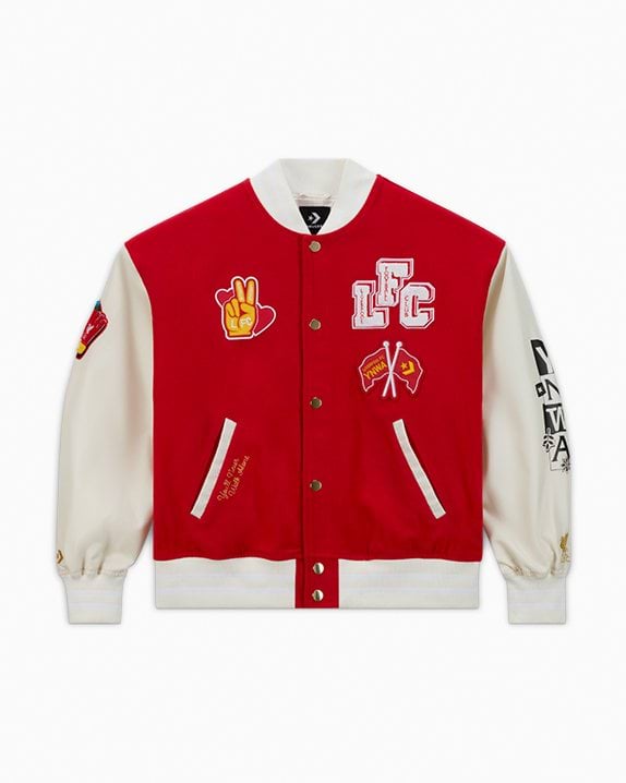 Converse x LFC Woven Varsity Jacket