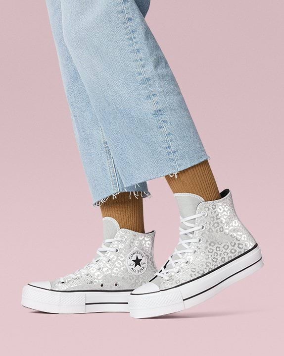 Authentic Glam Platform Chuck Taylor All Star